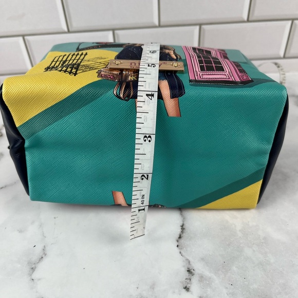 Nikky by Nicole Lee  Cosmetic Bag “ Miss Your Call Multi Color - Picture 10 of 10